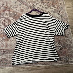 Men’s H&M Navy Blue striped shirt, XL